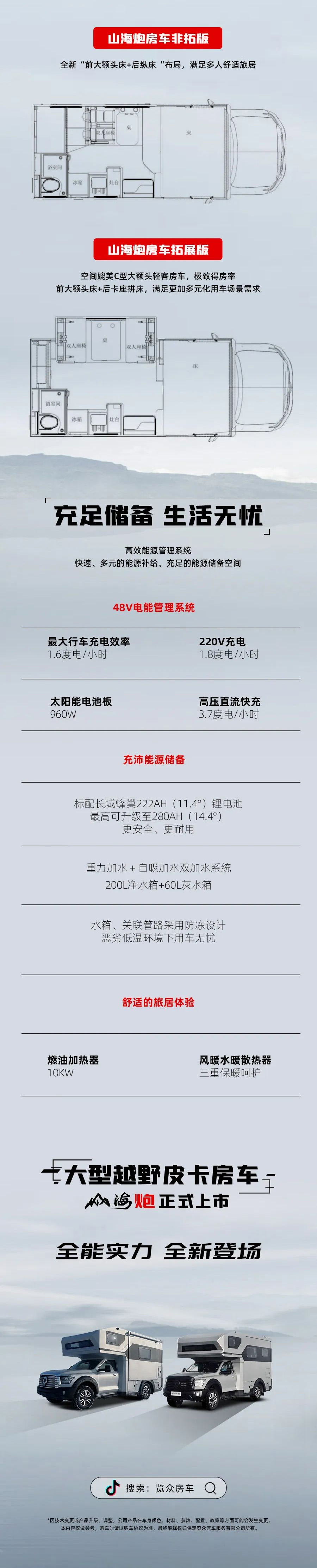 55.8 萬起，山海炮房車正式上市！